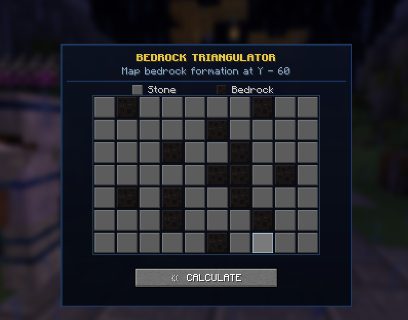 Bedrock Base Finder in-game preview